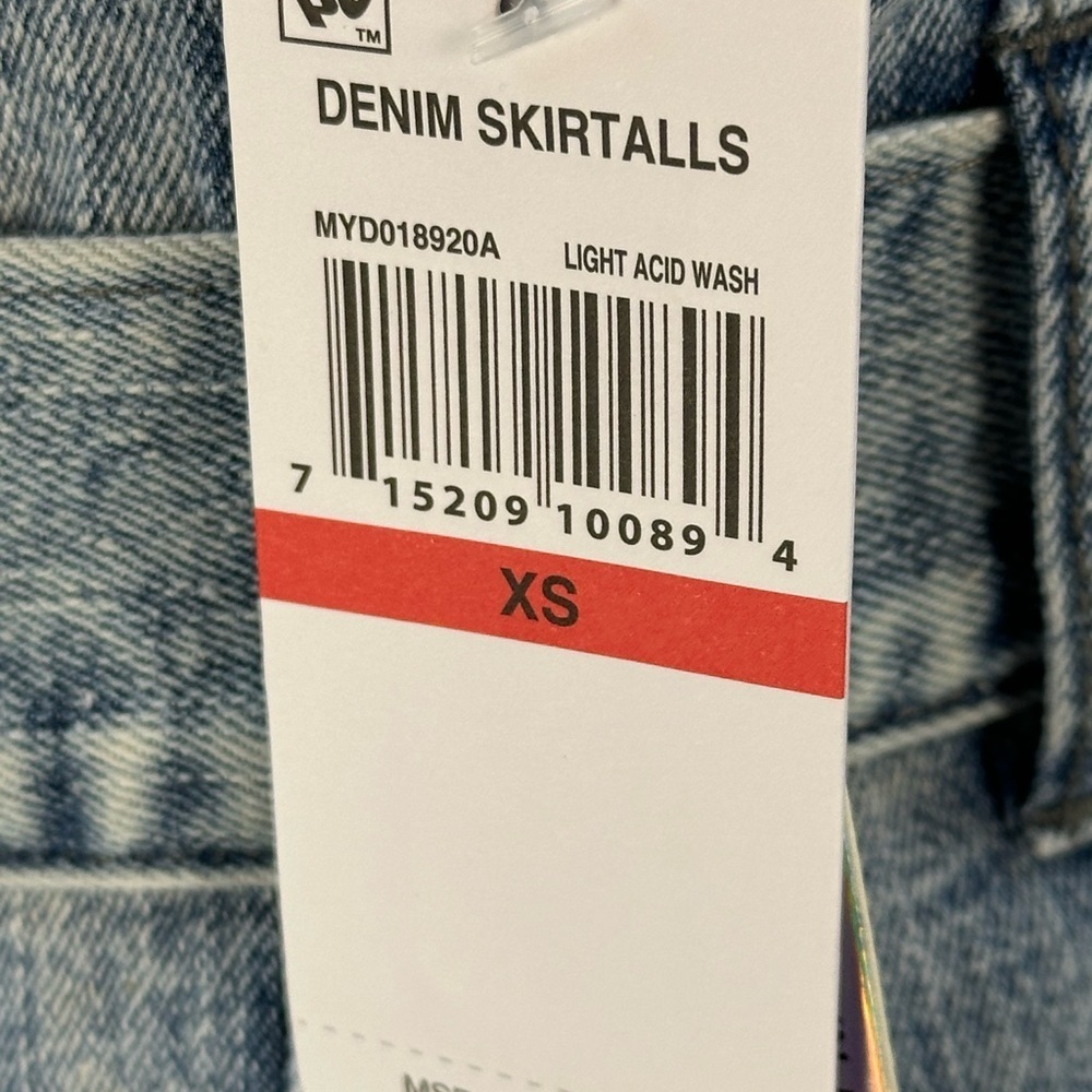 Tinseltown Sleeveless Denim Tank Overall Mini Dress - Blue - size XS - Picture 9 of 10